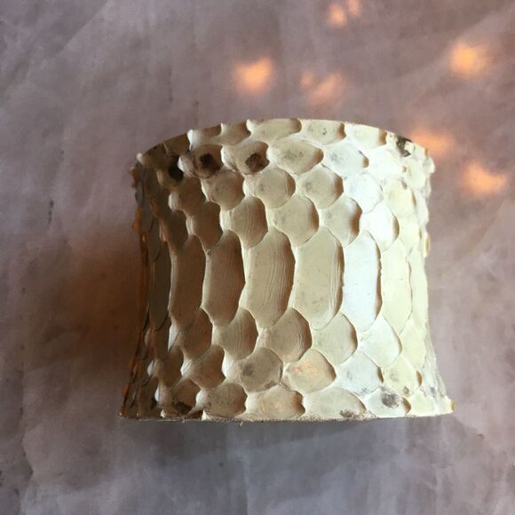 WHITE PYTHON 2” Cuff - Picture 8 of 8